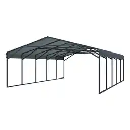 Netto Marken-Discount Westmann Carport Kopenhagen L Grau 791x597x298cm Angebot