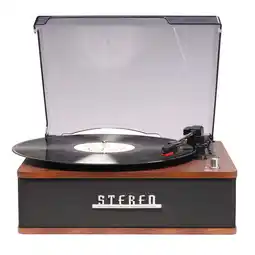 Netto Marken-Discount Denver VPB-262 Retro Plattenspieler mit Lautsprecher, Bluetooth, braun Angebot