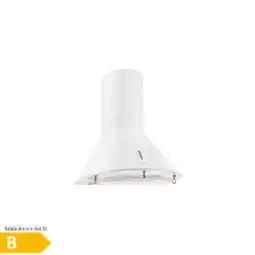 Netto Marken-Discount Lumio Primo Retro-Dunstabzugshaube 60cm 490 m³/h LED-Leuchten Weiß Angebot