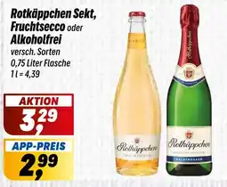 Simmel Rotkäppchen Sekt, Fruchtsecco oder Alkoholfrei Angebot