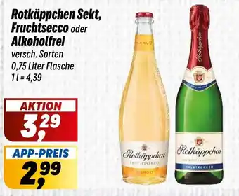 Simmel Rotkäppchen Sekt, Fruchtsecco oder Alkoholfrei Angebot