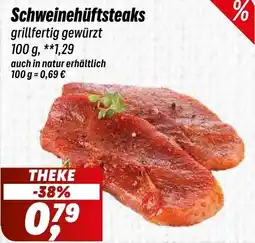 Simmel Schweinehüftsteaks grillfertig gewürzt Angebot