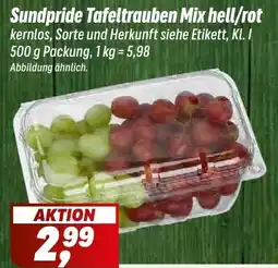 Simmel Sundpride Tafeltrauben Mix hell/rot Angebot