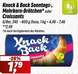 Simmel Knack & Back Croissants Angebot