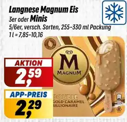Simmel Langnese Magnum Eis Angebot