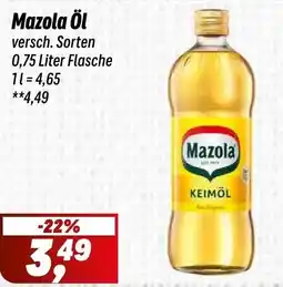 Simmel Mazola Öl Angebot