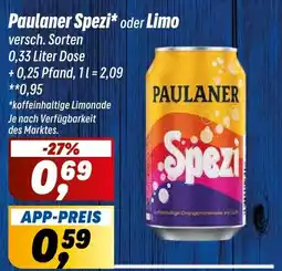 Simmel Paulaner Spezi Angebot
