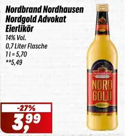 Simmel Nordbrand Nordhausen Nordgold Advokat Eierlikör Angebot