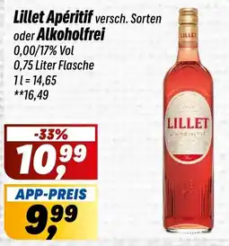 Simmel Lillet Apéritif Angebot