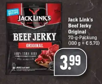 Edeka Neukauf Jack Link's Beef Jerky Original 70g Angebot