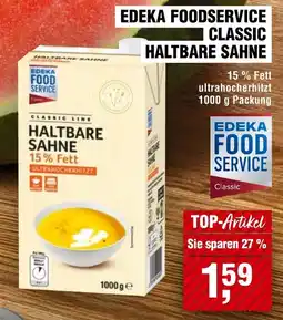 Handelshof EDEKA FOODSERVICE Classic Haltbare Sahne Angebot