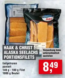 Handelshof HAARK & CHRIST ALASKA SEELACHS PORTIONSFILETS Angebot