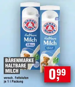 Handelshof BÄRENMARKE HALTBARE MILCH Angebot