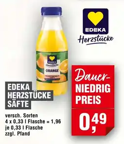Handelshof EDEKA Herzstücke Säfte Angebot