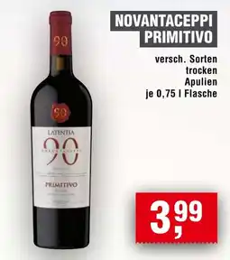 Handelshof NOVANTACEPPI PRIMITIVO Angebot