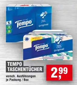 Handelshof Tempo Taschentücher Angebot