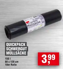 Handelshof QUICKPACK SCHWERGUT MÜLLSÄCKE Angebot