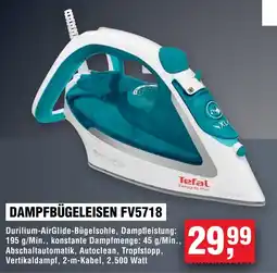 Handelshof DAMPFBÜGELEISEN FV5718 Tefal Angebot