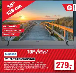 Handelshof SAMSUNG 55" LED-TV GU55CU6979UXZG Angebot