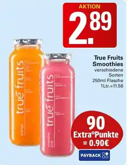 WEZ True Fruits Smoothies Angebot