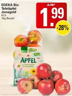 WEZ EDEKA Bio Tafeläpfel Jonagold Angebot