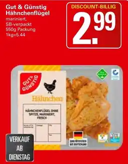 WEZ Gut & Günstig Hähnchenflügel Angebot