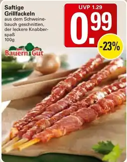 WEZ Saftige Grillfackeln BauernGut Angebot