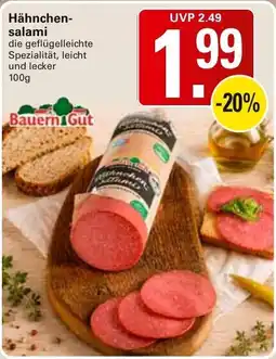 WEZ Hähnchen-salami BauernIGut Angebot