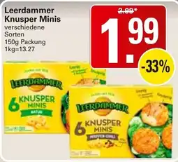 WEZ Leerdammer Knusper Minis Angebot