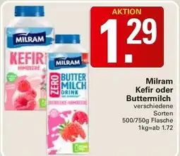 WEZ Milram Kefir oder Buttermilch Angebot