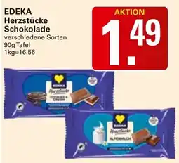 WEZ EDEKA Herztücke Schokolade Angebot