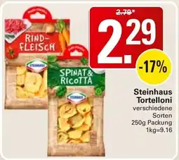 WEZ Steinhaus Tortelloni Angebot