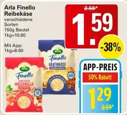 WEZ Arla Finello Reibekäse Angebot