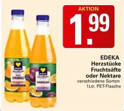 WEZ EDEKA Herzstücke Fruchtsäfte oder Nektare Angebot