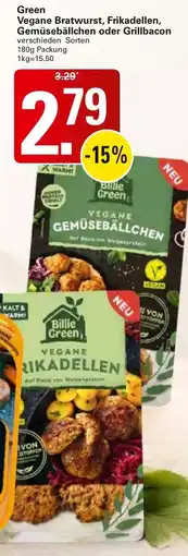 WEZ Billie Green Vegane Gemüsebällchen Angebot