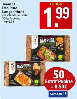 WEZ Team D Das Pure Langzeitbrot Angebot