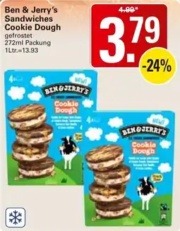WEZ Ben & Jerry's Cookie Dough Angebot