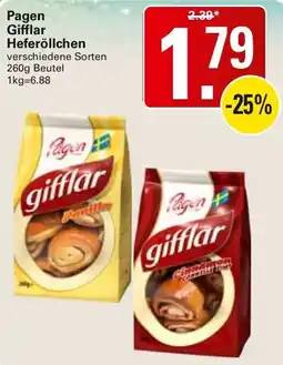 WEZ Pagen Gifflar Heferöllchen Angebot