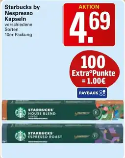WEZ Starbucks by Nespresso Kapseln Angebot