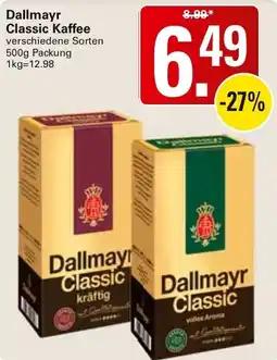 WEZ Dallmayr Classic Kaffee Angebot