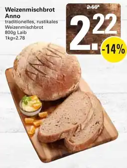 WEZ Weizenmischbrot Anno Angebot