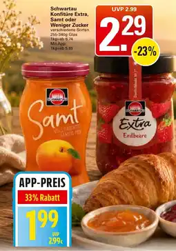 WEZ Schwartau Konfitüre Extra Angebot