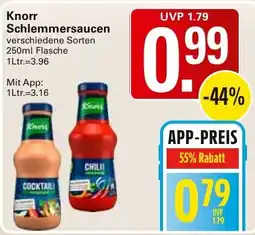 WEZ Knorr Schlemmersaucen Angebot