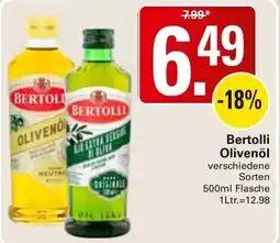 WEZ Bertolli Olivenöl Angebot