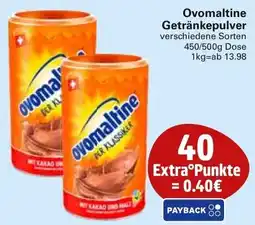 WEZ Ovomaltine Getränkepulver Angebot
