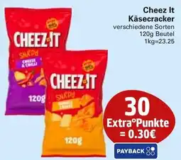 WEZ Cheez It Käsecracker Angebot