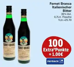 WEZ Fernet Branca Italienischer Bitter Angebot
