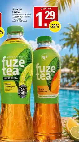 WEZ Fuze Tea Eistee Angebot