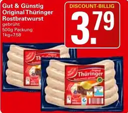 WEZ Original Thüringer Rostbratwurst Angebot