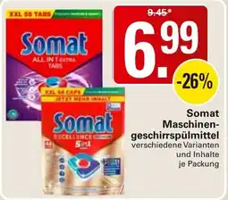 WEZ Somat Maschinen-geschirrspülmittel Angebot